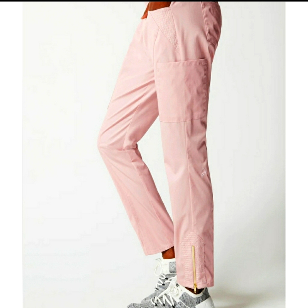 JAANUU Blush Pink Scrub - Motto Bottom XS